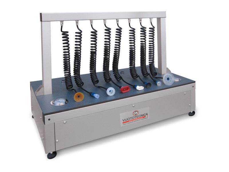 Muestrario y equipos para uso demostrativo - Banco de pruebas y ensayos, para la selección de las ventosas - BT00