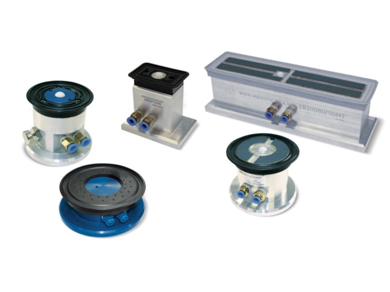 Ventosas empotrables con obturador esférico